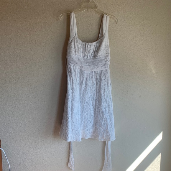 B. Smart Dresses & Skirts - B. Smart women’s white lace summer dressy